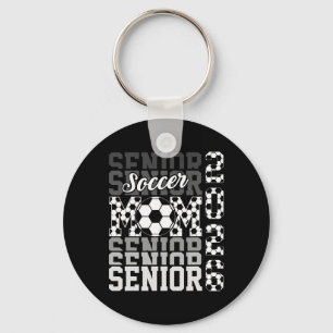 2026 Soccer Senior Mum Graduation Matching Family Key Ring