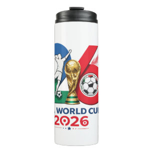 2026 Soccer World Championship Thermal Tumbler