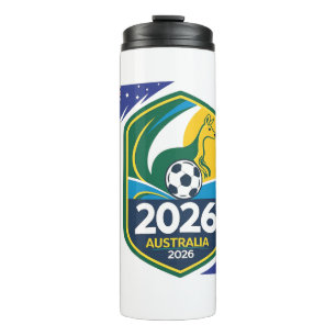 2026 Soccer World Championship Thermal Tumbler