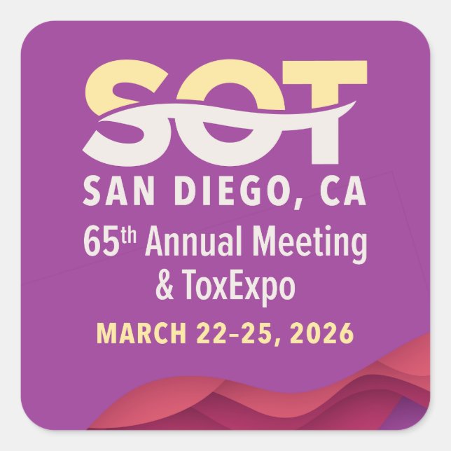 2026 SOT Annual Meeting Sticker (Front)