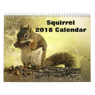 2026 Squirrel Calendar