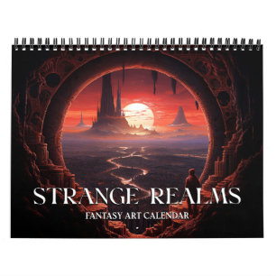 2026 Strange Realms 4 Fantasy Art Calendar