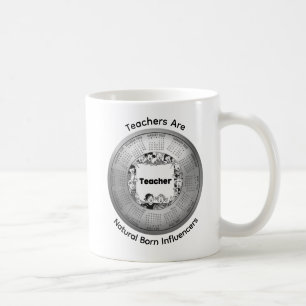 2026 Teachers Are Natural Born Influencers Coffee  Mug