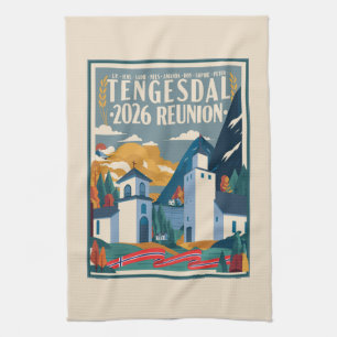 2026 Tengesdal Family Reunion Tea Towel