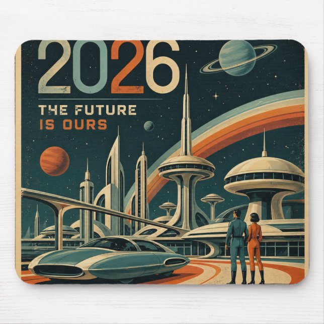 2026 The Future is Ours Mouse Pad (Front)