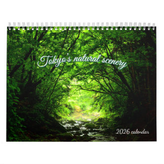 2026 Tokyo Natural Scenery Photo Calendar – Mounta
