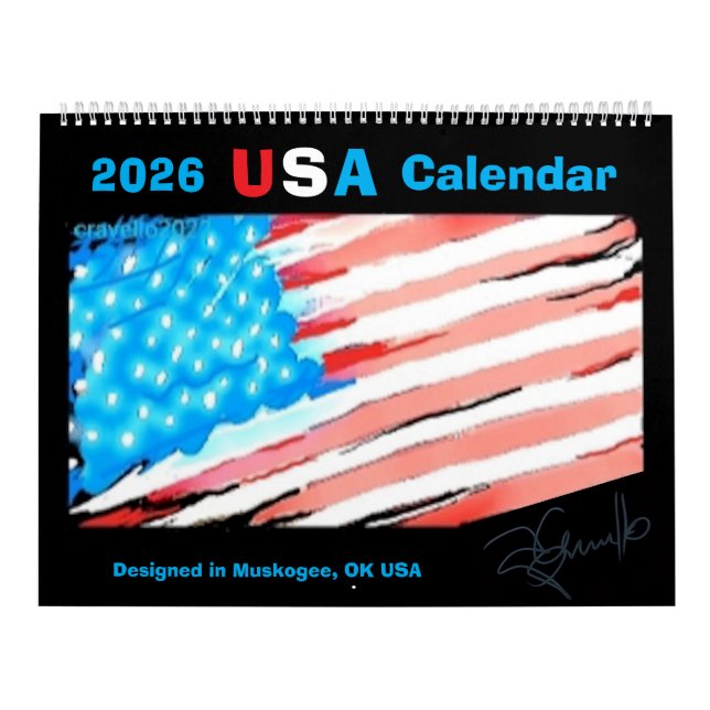 2026 USA CALENDAR (Cover)