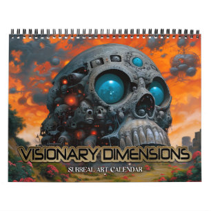 2026 Visionary Dimensions 10 Surreal Art Calendar
