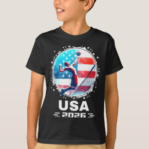 2026 Volleyball Season USA Go USA T-Shirt