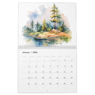 2026 Wall Calendar Book of Psalms