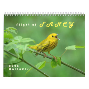 2026 Warblers - Original Bird Photo Calendar