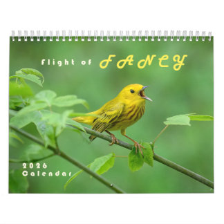 2026 Warblers - Original Bird Photo Calendar