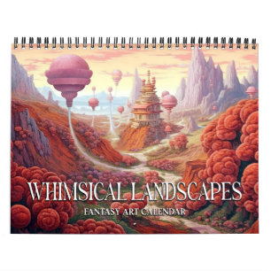 2026 Whimsical Landscapes 3 Calendar