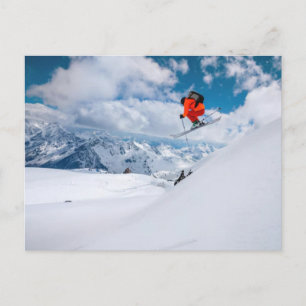 2026 Winter Olympics Womens Snowboarding Halfpipe Holiday Postcard