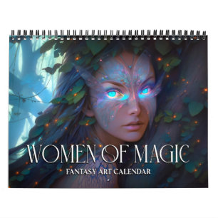 2026 Women Of Magic 6 Fantasy Art Calendar