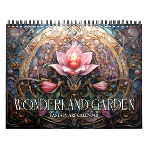 2026 Wonderland Garden Surreal Fantasy Art Calendar