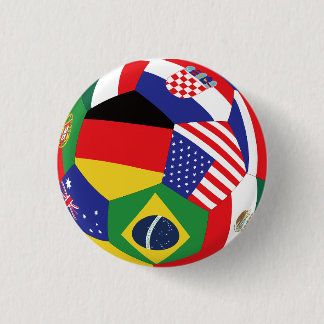 2026 World Cup Soccer Flag Button