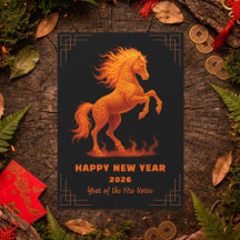2026 Year of the Fire Horse Chinese Zodiac