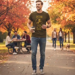 2026 Year of the Horse Chinese Zodiac T-Shirt