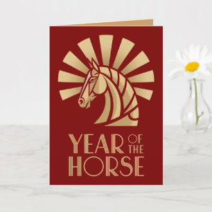2026 Year of the Horse Greeting Card