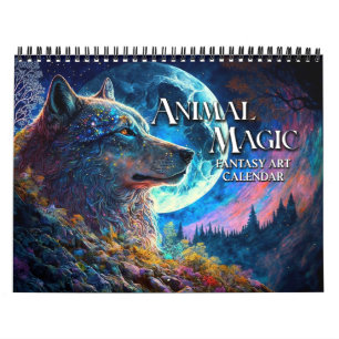 2027 Animal Magic Fantasy Art Calendar