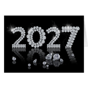 2027 Brilliant Diamonds Luxury New Year