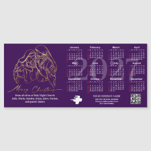 2027 Calendar Holy Family Christmas Religious Gift