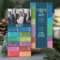 2027 Calendar Photo Collage Colorful Background