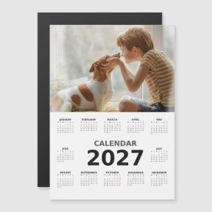 2027 Calendar with Photo