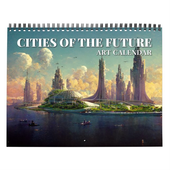 2027 Cities Of The Future Science Fiction Calendar (Cover)