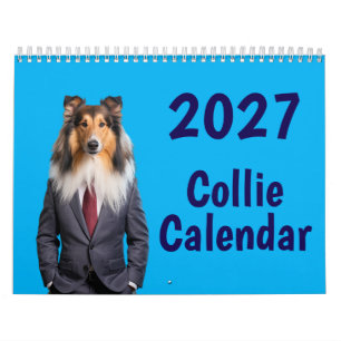 2027 Collie Dog Calendar
