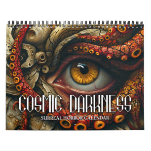 2027 Cosmic Darkness 3 Surreal Horror Calendar