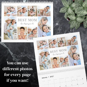 2027 Custom Mum Photo Calendar