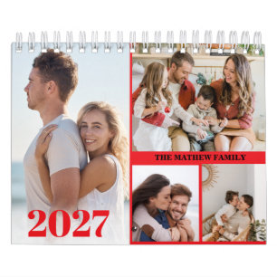 2027 Custom Photo Calendar Simple Create Your Own