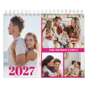 2027 Custom Photo Calendar Simple Create Your Own