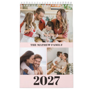 2027 Custom Photo Calendar Simple Create Your Own