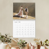 2027 Custom Wedding Photo Chic Script