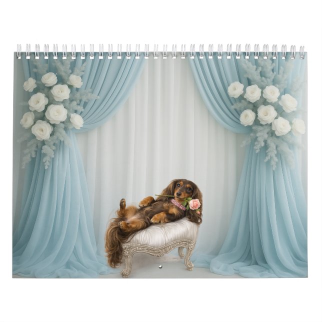 2027 DACHSHUND CALENDAR (Cover)