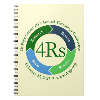 2027 DCGS Conference Logo Notebook