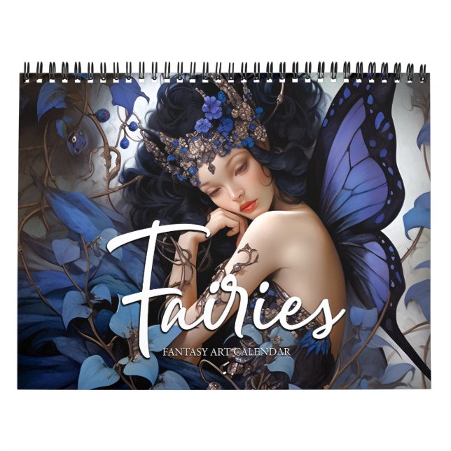 2027 Fairies 2 Fantasy Art Calendar (Cover)