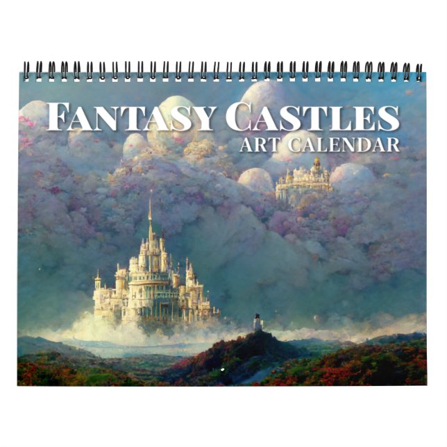 2027 Fantasy Castles Art Calendar (Cover)