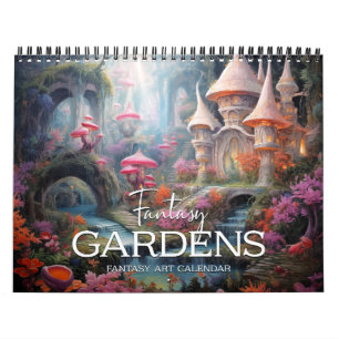 2027 Fantasy Gardens 2 Calendar