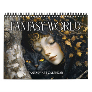 2027 Fantasy World Fantasy Art Calendar