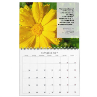 2027 Feldy-calendar: a year in bloom Calendar
