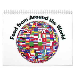 2027 Food From Around The World Calendar