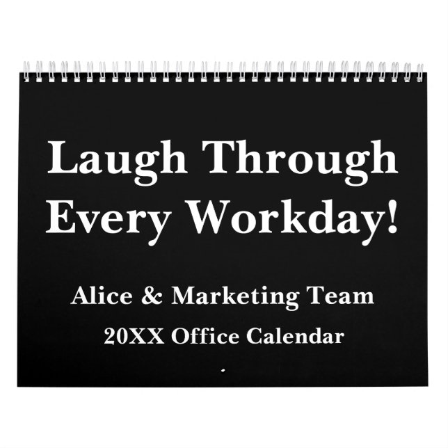 2027 Funny Office Wall Calendar (Cover)