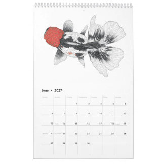 2027 Goldfish Calendar