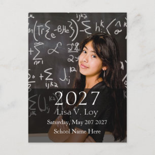 2027 Graduation Custom Photo Announcements