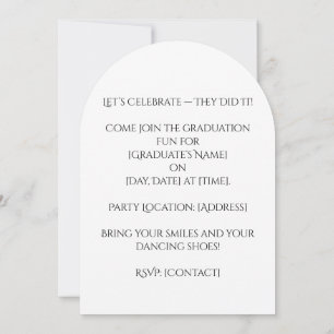 2027 Graduation Party invitation