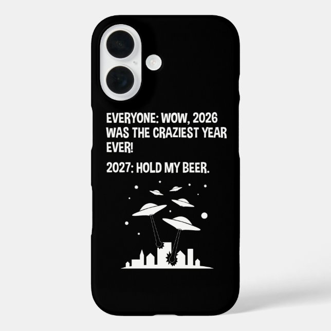 2027 Hold My Beer Case-Mate iPhone Case (Back)